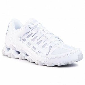 Nike Mens Size 7.5 Reax 8 TR Triple White Shox Training Shoes